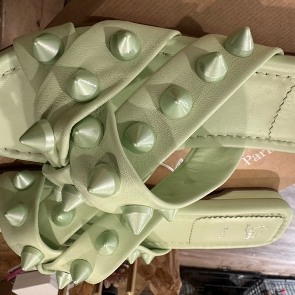 Hard to find studio green Miss Spika Club Flat - Picture 5 of 5